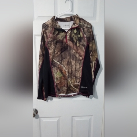 Camouflage Jacket with Black Accents - Picture 1 of 5